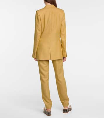 Blazer Thomas aus Kaschmir und Leinen | Gabriela Hearst