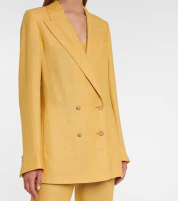Blazer Thomas aus Kaschmir und Leinen | Gabriela Hearst