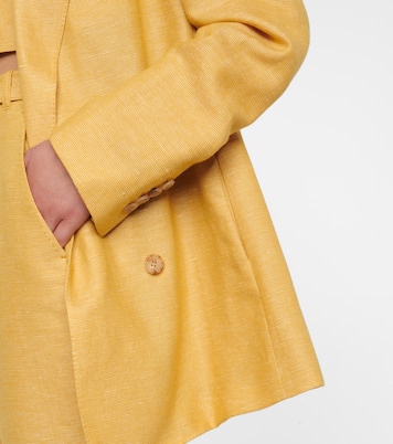 Blazer Thomas aus Kaschmir und Leinen | Gabriela Hearst