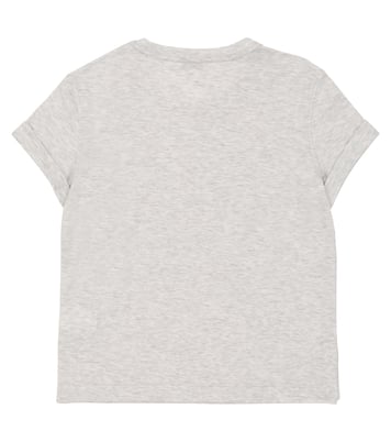 Camiseta de algodón estampada | Brunello Cucinelli Kids