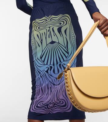 Falda midi estampada | Stella McCartney