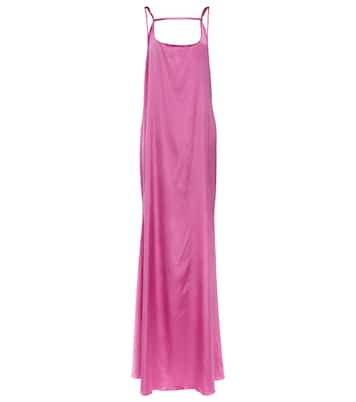 La Robe Mentalo satin maxi dress | Jacquemus