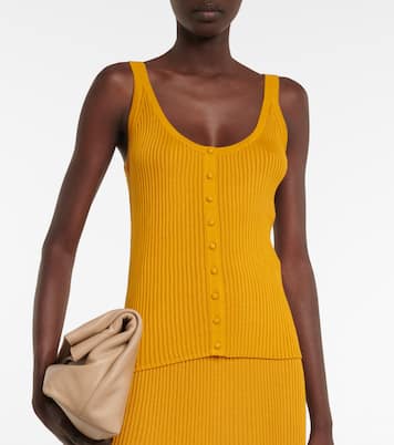 Tank top Fiorie de seda y cachemir | Gabriela Hearst