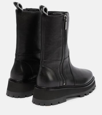 Ankle Boots Bayu aus Leder | Jimmy Choo