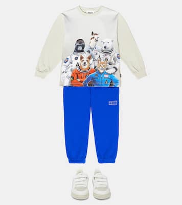 Rin printed cotton sweatshirt | Molo