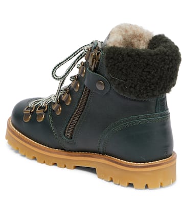 Botas de piel con forro de borrego | Petit Nord