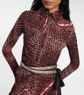 Claudia printed shirt dress | Altuzarra
