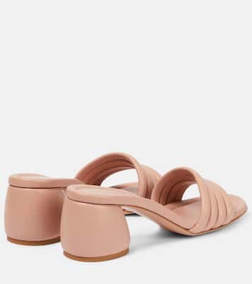 Leather mules | Gianvito Rossi