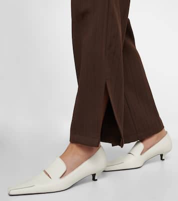 High-rise split-hem straight pants | Jacques Wei