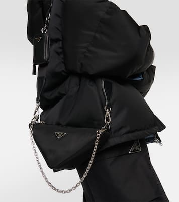 Borsa a spalla Small in Re-Nylon | Prada