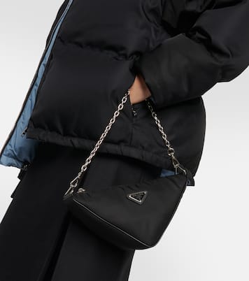Borsa a spalla Small in Re-Nylon | Prada