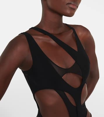 Costume intero asimmetrico con cut-out | Mugler