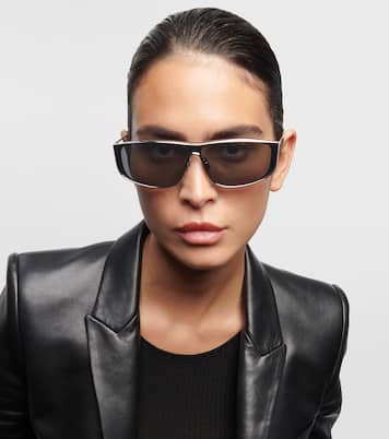 SL 605 rectangular sunglasses | Saint Laurent