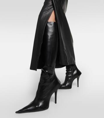 Bottes Witch 110 en cuir | Balenciaga