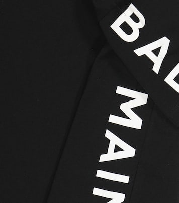 T-shirt en coton à logo | Balmain Kids