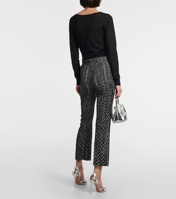 Pantaloni cropped a vita alta | Missoni