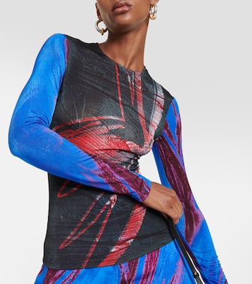 Top in jersey con stampa | Louisa Ballou