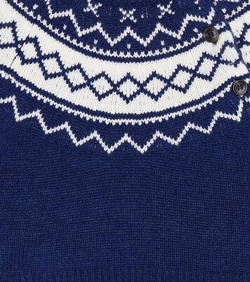 Baby - Pullover in lana con intarsio | Tartine et Chocolat