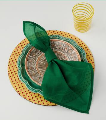 Set of 6 cotton napkins | Lisa Corti