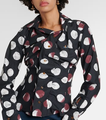 Camicia Drunken in popeline di cotone | Vivienne Westwood