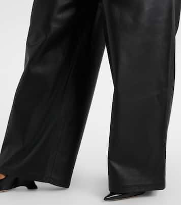 Weite Hose aus Leder | Wardrobe.NYC