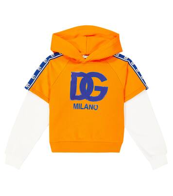 Sudadera con capucha de algodón | Dolce&Gabbana Kids