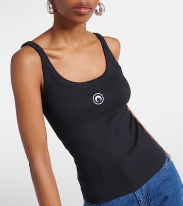 Top en coton mélangé à logo | Marine Serre