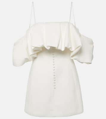 Robe Puff en coton et lin | Simkhai