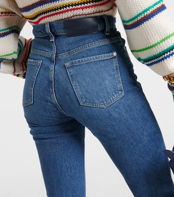 Jeans cropped Logan a vita alta | 7 For All Mankind