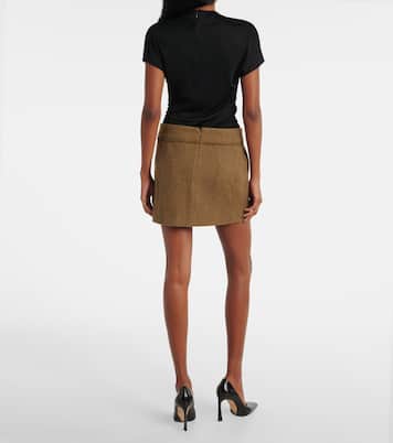 Mini-jupe en laine | Victoria Beckham