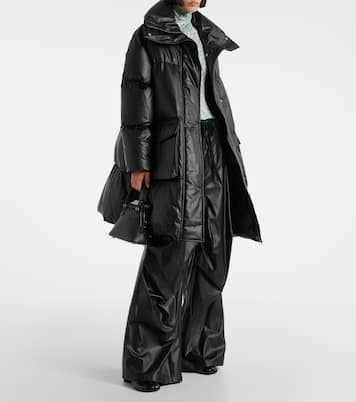 Cappotto imbottito in similpelle | MM6 Maison Margiela