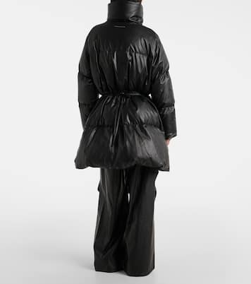 Cappotto imbottito in similpelle | MM6 Maison Margiela