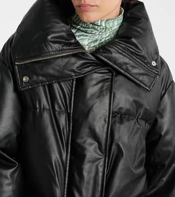 Cappotto imbottito in similpelle | MM6 Maison Margiela
