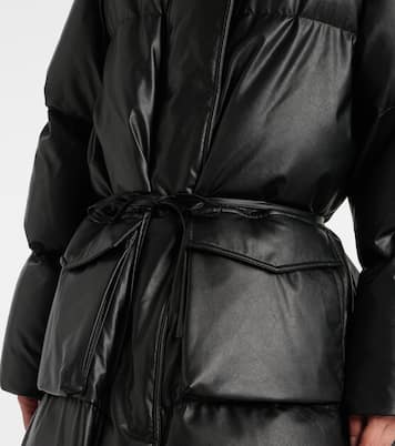 Cappotto imbottito in similpelle | MM6 Maison Margiela