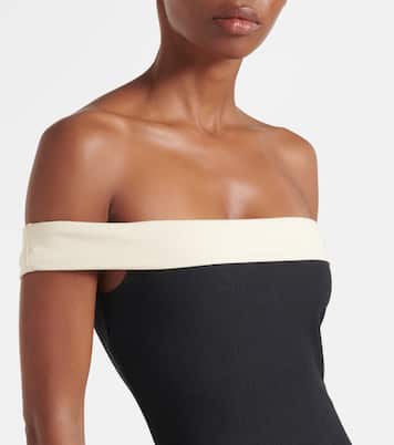 Maillot de bain à encolure bardot | Same