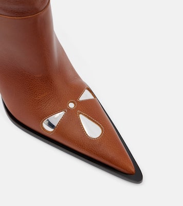 Bottines santiags Petal Bridge en cuir | Coperni