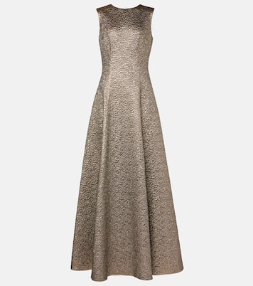 Abito lungo Nodin in jacquard con stampa | Emilia Wickstead