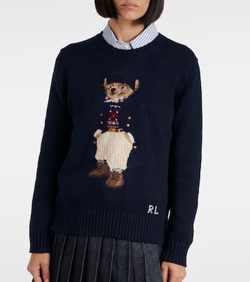 Polo Bear cotton sweater | Polo Ralph Lauren