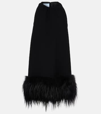 Robe à plumes | Prada