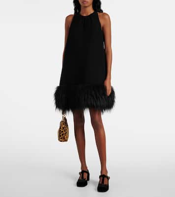 Robe à plumes | Prada