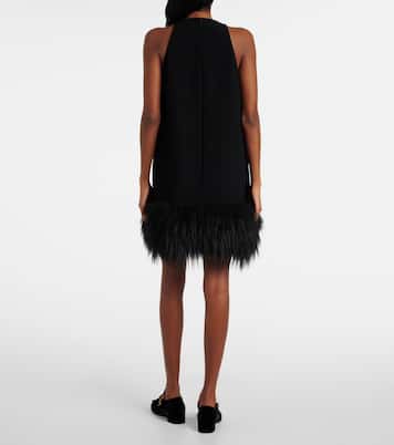 Robe à plumes | Prada