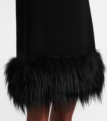 Robe à plumes | Prada