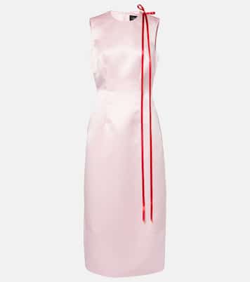 Abito midi in raso | Simone Rocha