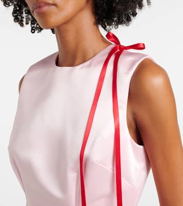 Abito midi in raso | Simone Rocha
