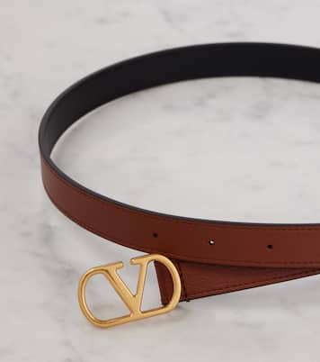 Ceinture VLogo Signature en cuir | Valentino Garavani