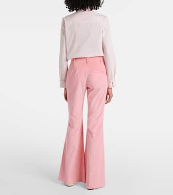 Pantaloni flared Ianthe in velluto | Gabriela Hearst