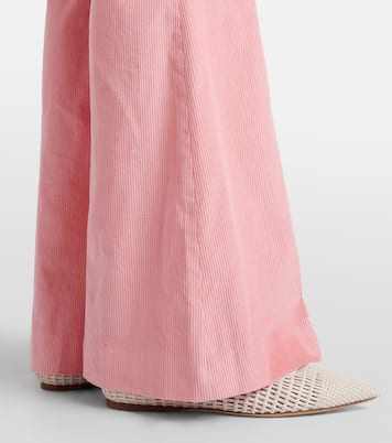 Pantaloni flared Ianthe in velluto | Gabriela Hearst