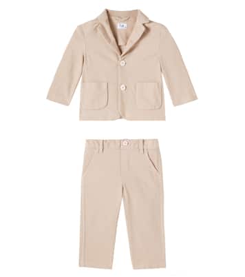 Bébé – Ensemble top et pantalon en coton mélangé | Il Gufo