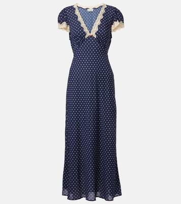 Maxikleid Clarice mit Spitze | Rixo