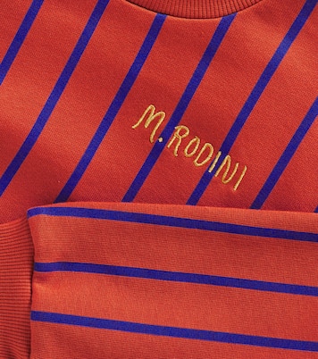 Felpa in cotone a righe | Mini Rodini